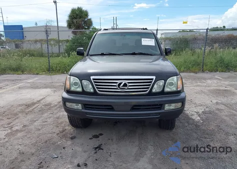 2007 Lexus Lx 470 from USA, damaged, VIN JTJHT00W374023044